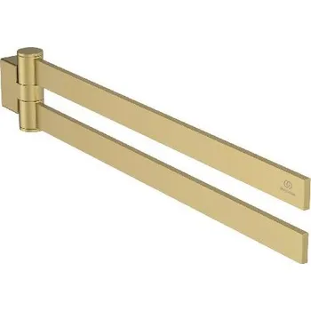Ideal Standard Conca - Držák ručníků, délka 45 cm, kartáčované zlato T5395A2
