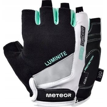 Cyklistické rukavice Cyklistické rukavice Meteor S černé
