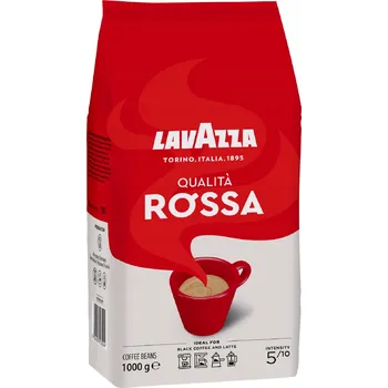 Káva Lavazza Qualita Rossa míchaná zrnková Káva 1000 g