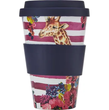 Termohrnek Kitchen Craft, Anglie Kitchen Craft - Cestovní hrnek Wild At Heart Giraffe - 370 ml