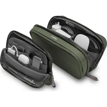 Cestovní taška Cestovní organizér 2v1 Orbitkey Tech Pouch 23 x 14 x 8 cm WTP1.OLV.109 zelená 78X