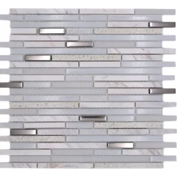 Obklad Mozaika WzorcowniaStudio 30 x 30 cm bílá