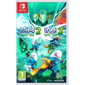 Hra pro Nintendo Smerfy 2 Więzień Zielonego Kamienia Nintendo Switch krabicová sada