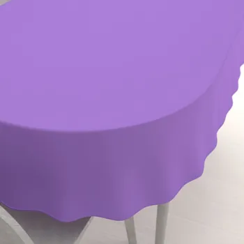 ubrus Dekorační oválný ubrus Rongo RG-038 Světle fialový 100x140 cm