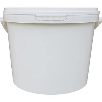 Dóza na potraviny Kbelík Solgal plastový kulatý 5 l s víkem, potravinářský atest