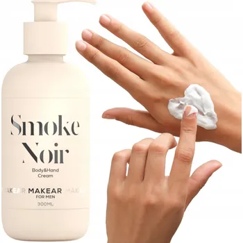 Makear Parfémovaný balzám na ruce a tělo Smoke Noir 300ml, hedvábný krém