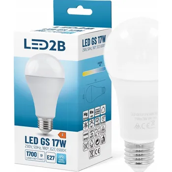Žárovka LED žárovka 17W E27 6500K