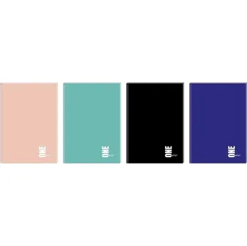 Sešit Sešit A4 s mřížkou InterDruk One Color, 96 listů