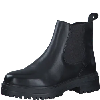 Dámská obuv DÁMSKÉ KOTNÍKOVÉ BOTY MARCO TOZZI 2-25801-43 001 ČERNÁ Barva: ČERNÁ, Velikost: 36