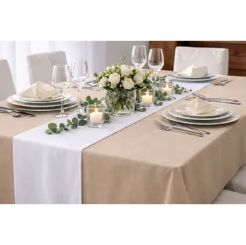 ubrus Orbytex Ubrusová štola v metráži š. 35cm - BA01 - bílá