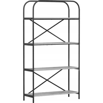 Knihovna Police z dřevotřísky VidaXL 80 x 30 cm dub sonoma