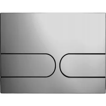 Splachovací tlačítko Splachovací tlačítko pro WC Aquatech stříbrné