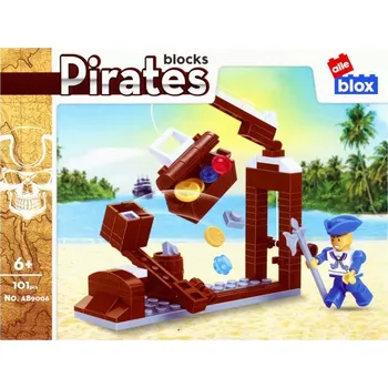 ostatní stavebnice 101dílná pirátská Stavebnice alleBLOX