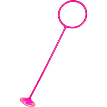Koloběžka Svíticí Hula Hoop na nohu růžová