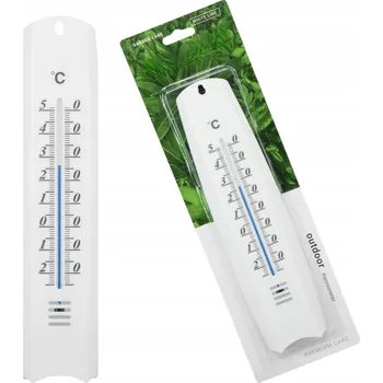 Domácí teploměr Teploměr Okenní Nástěnný Venkovní Bílý Velký XXL