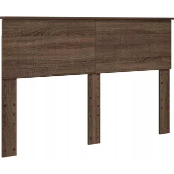 Čelo postele hnědý dub 140 cm Materiál dřevotříska