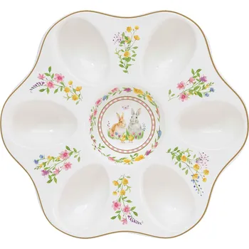 Easy Life, Itálie Easy Life - Porcelánový tácek na velikonoční vajíčka Happy Easter