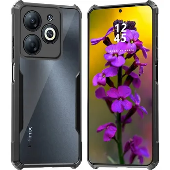 Pouzdro na mobilní telefon Zadní Kryt RCBR pro Infinix Smart 8 4G / Hot 40i ACRYLIC PANCER CASE bezbarvý