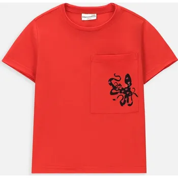 Chlapecké tričko Tričko pro chlapce vel. 104 červené Coccodrillo WC4