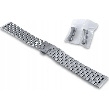 Náramek STŘÍBRNÝ OCELOVÝ NÁRAMEK K HODINKÁM A SMARTWATCHŮM LAVVU 22 mm LS1CS22