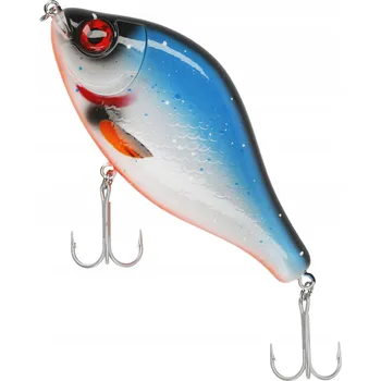 Umělá nástraha Wobler Mikado MFT JERK 7 cm BLUE ROACH TONUJÍCÍ