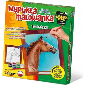 Obraz Vypouklá omalovánka Mirage Hobby 63005 Trakehner