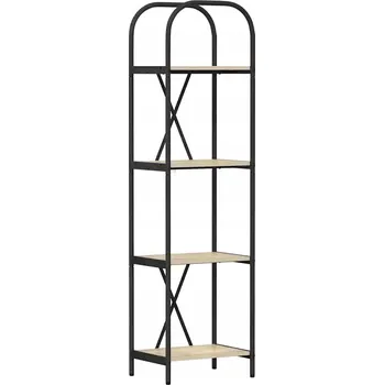 Knihovna Police z dřevotřísky VidaXL 30 x 40 cm dub sonoma