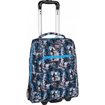 COOLPACK BATOH NA KOLEČKÁCH KUFR TAŠKA NA KOLEČKÁCH PŘÍRUČNÍ ZAVAZADLO BIKERS