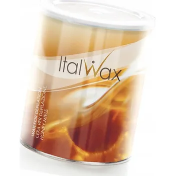 Přípravek na depilaci a epilaci ITALWAX vosk na depilaci plechovka 800ml MED HONEY