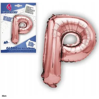 Balónek Ouda Party - 40 cm Balónky z fólie ve tvaru písmen, barva růžové zlato