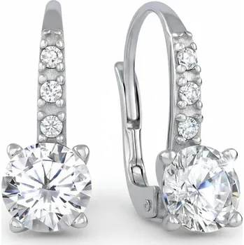 Náušnice Brilio Silver Třpytivé náušnice s krystaly 436 001 00480 04 + 2 měsíce na vrácení zboží