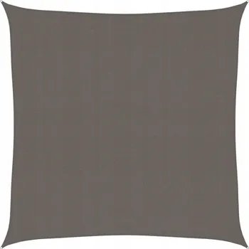 Krycí plachta Sluneční plachta, 160 g/m2, antracitová, 6x6 m, HDPE