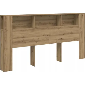 Ložnice Čelo postele s policemi, dub artisan, 200x18,5x102,5 cm