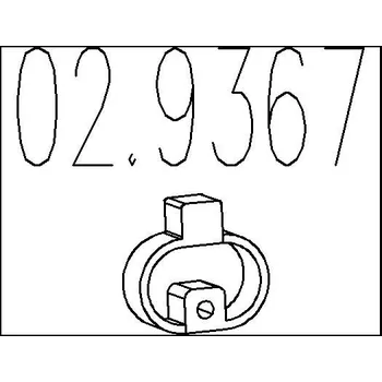 Tlumič výfuku Zarazka, tlumic vyfuku, 02.9367