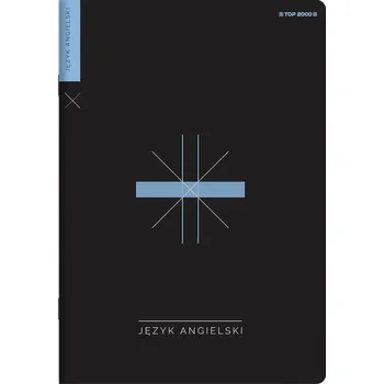 Sešit Školní sešit tematický - Angličtina s taháky A5, 60 listů, linkovaný (mřížka) - TOP 2000