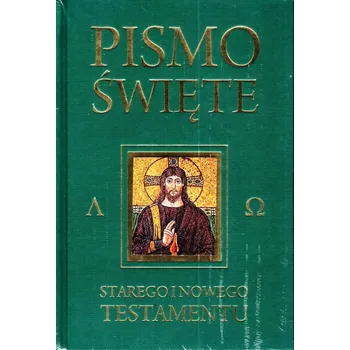Umění Pismo Święte ST i NT granatowe z paginatorami bp Kazimierz Romaniuk