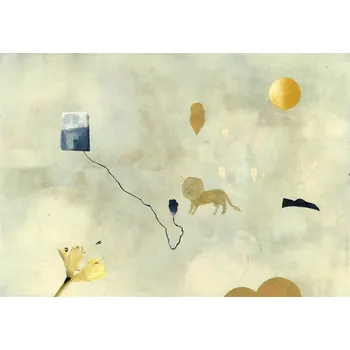 Obraz Andrea Tachezy | Chytrý lev Rám: Bez rámu, Velikost: 20 x 30 cm