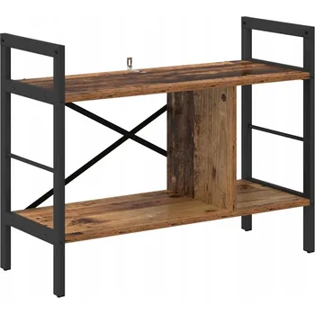 Knihovna Police na knihy Staré dřevo 75 x 30 x 58,5 cm