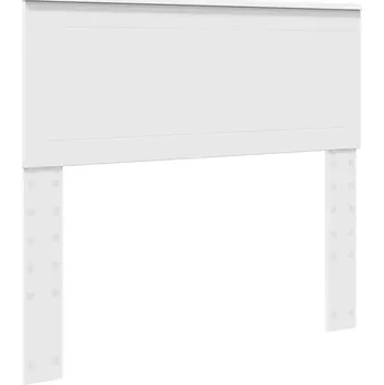 Čelo postele s čelo Lesklá Bílá 100 cm Kompozitní dřevo
