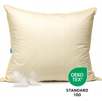 Polštář Polštář z drceného peří 50x60 cm krémový nebo růžový, výrobce