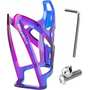 Košík na láhev Košík na lahev na pití Rockbros Bicycle Water Botter Holder fialový