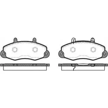 Brzdová destička ROADHOUSE BRZDOVÉ DESTIČKY FORD TRANSIT