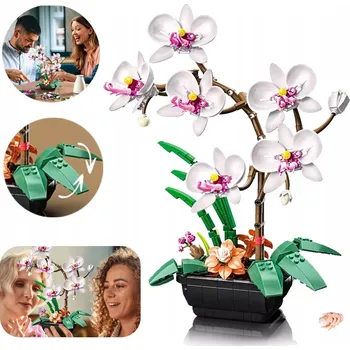 ostatní stavebnice Stavebnice "Kytice Květin" - 581 dílků - Dekorativní stavebnice