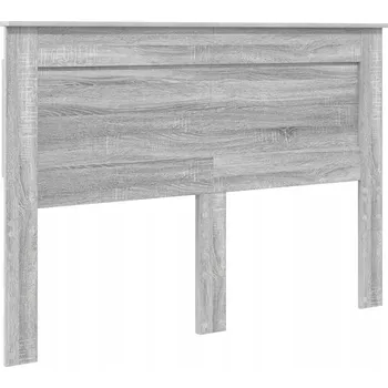 Čelo postele s čelo Šedá Sonoma 140 cm kompozitní dřevo