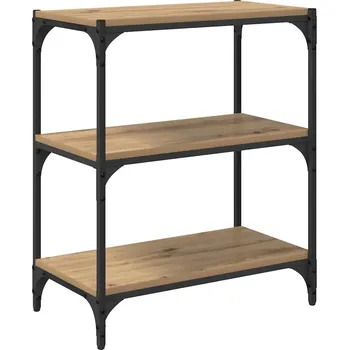 Knihovna Regál VidaXL 33 x 71 x 60 cm, dekor dub artisan