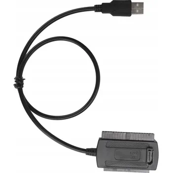 Datový kabel ADAPTÉR USB 2.0 PRO DVD MECHANIKU Z LAPTOPU SLIM SATA 480MBPS 42CM