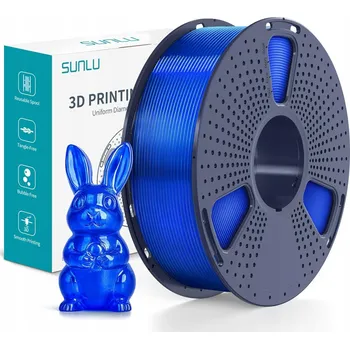 Filament PLA Filament Sunlu 1,75 mm 1 kg modrý