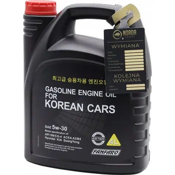 Motorový olej Motorový olej 6714 Fanfaro KIA Hyundai 5W30 4L