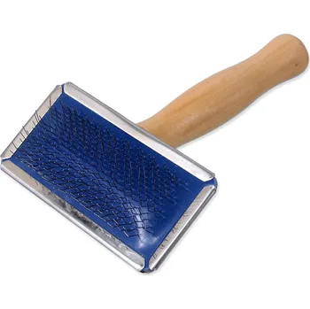 DOG FANTASY Kartáč drátky dřevo M