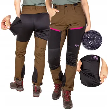 Dámské kalhoty Dámské TREKINGOVÉ kalhoty turistické horské outdoor softshell FIRI 4XL